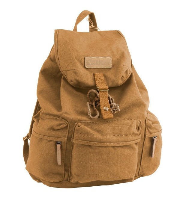 Mochilas con doble compartimento y estilo retro