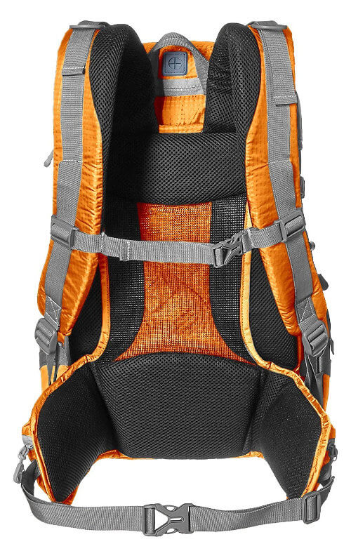 Mochila AmazonBasics Hiker - Acolchado de la espalda
