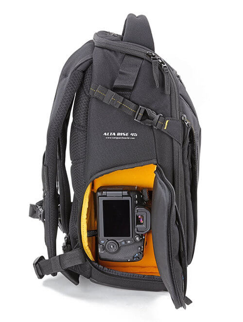 Mochila Vanguard Alta Rise - Acceso lateral